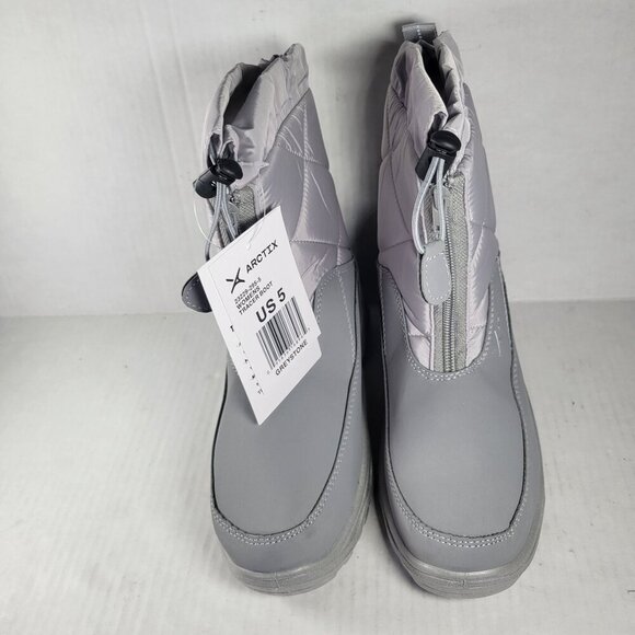 Arctix Women Light Gray Tracer Waterproof Quilted Winter Boots Size 5 - Picture 2 of 7